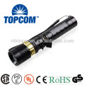 cree led usb charger flashlight with charger hole TP-1853